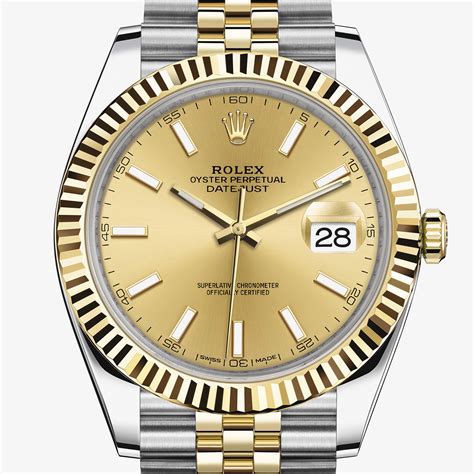 rolex datejust 41 oro e acciaio|orologio Datejust 41.